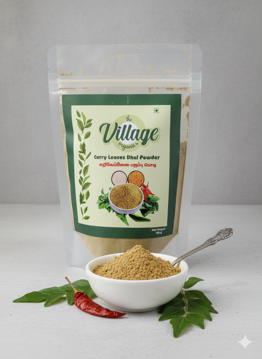 Sengambu Curry Leaf Dhal Powder